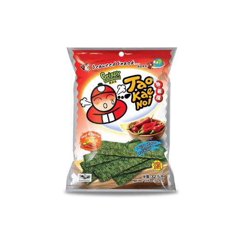Tao Kae Noi Crispy Seaweed Spicy Flavour 32g – Pikantní mořské řasy