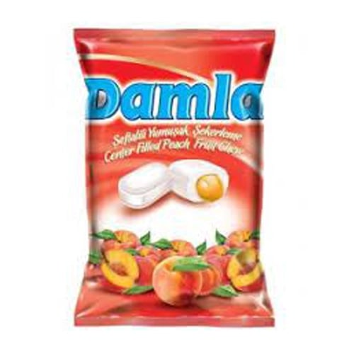 Tayas Damla soft candy with Peach 90g