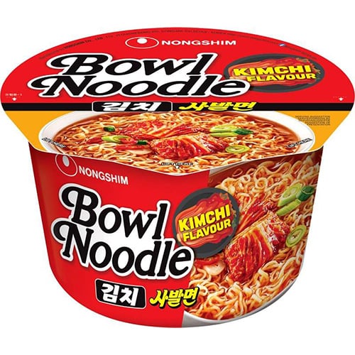 Nongshim Nudlová polévka s příchutí kimchi 100g 