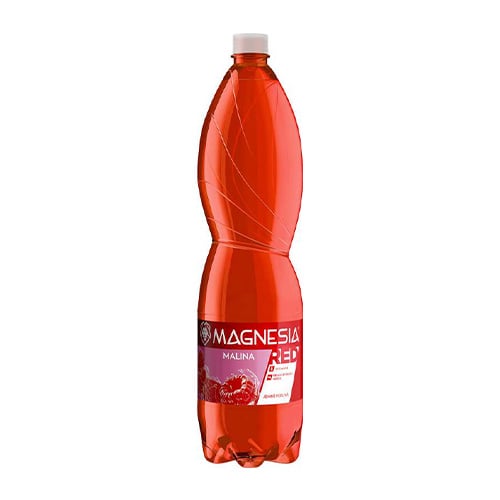 Magnesia Red Minerální voda malina jemně perlivá 1,5l PET
