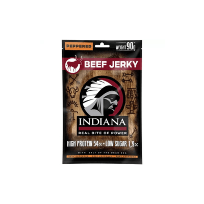 Indiana Jerky Beef Peppered 90g 