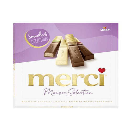 Storck Merci Finest Selection mousse au chocolat bonboniéra 210g
