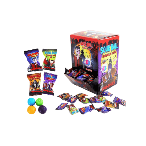 Vampire Sour Ball bubble Gum 200ks