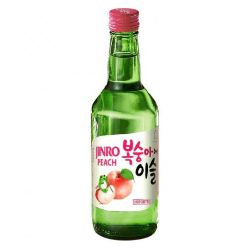 Soju Jinro Peach 350ml × 20 – Korejské broskvové soju