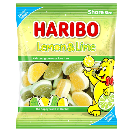 Haribo EU Lemon & Lime160g