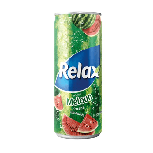Relax Limonáda meloun 330ml plech