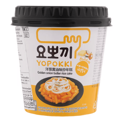 Yopokki Topokki Golden Onion Butter Cup 120g 