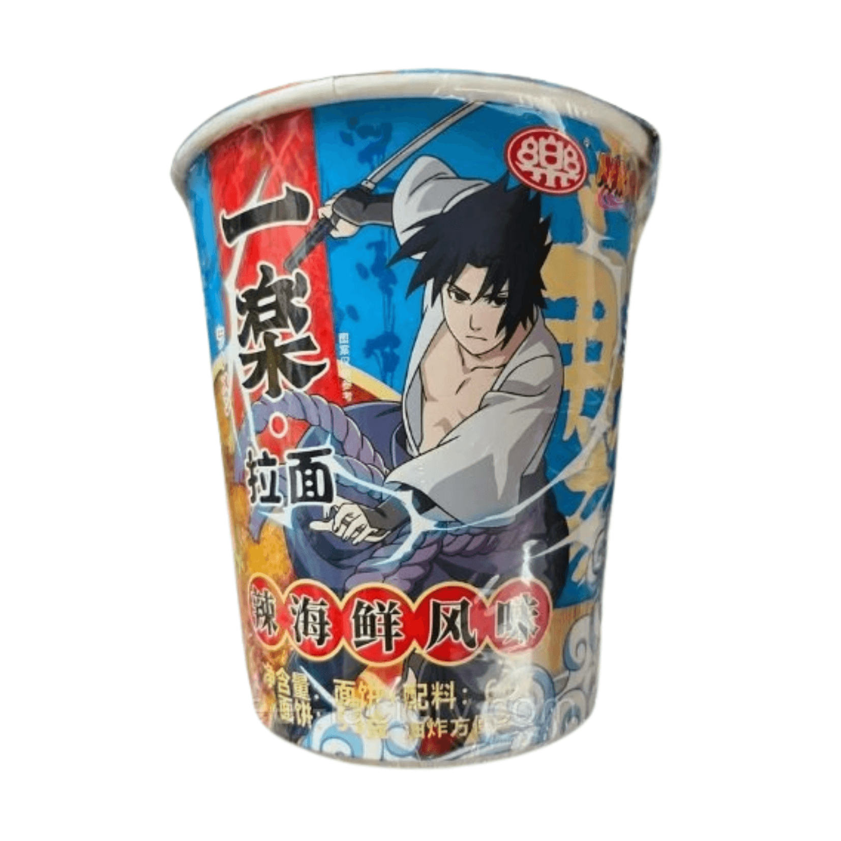 YILE Naruto Spicy Seafood Noodles Cup 65g