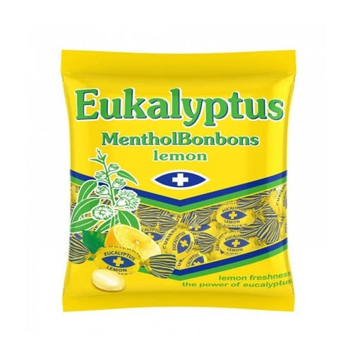 Eukalyptus Menthol Bonbons lemon 150g 