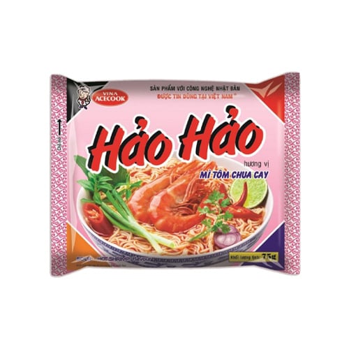 HAO HAO INSTANTNÍ POLÉVKA KYSELO PÁLIVÁ KREVETOVÁ 77G x 30