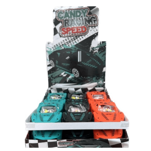 Candy Racing Speed 12×5 g – Závodní formule s bonbóny pro děti