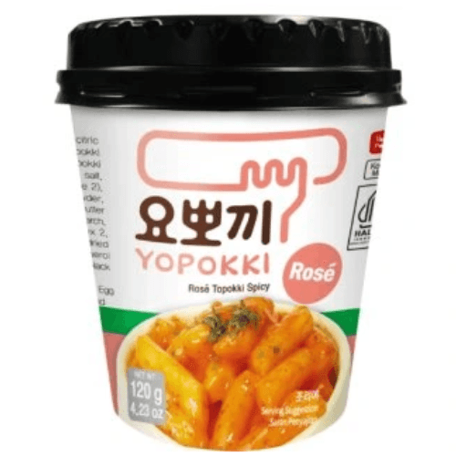 Yopokki Halal Topokki Rose Spicy Cup 120g