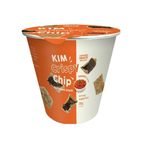 Yopokki Kim Crispy Chip Topokki Seaweed Snack 30g