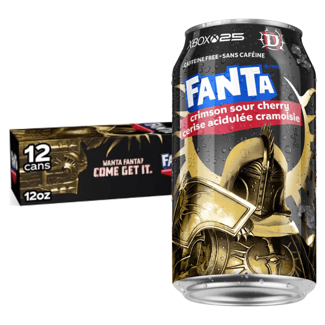 USA Fanta Crimson Cherry 355ml 