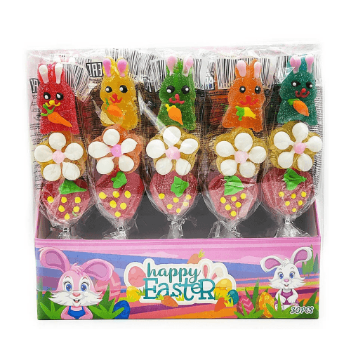 Happy Easter Big Jelly Pop 50g lízátko želé mix