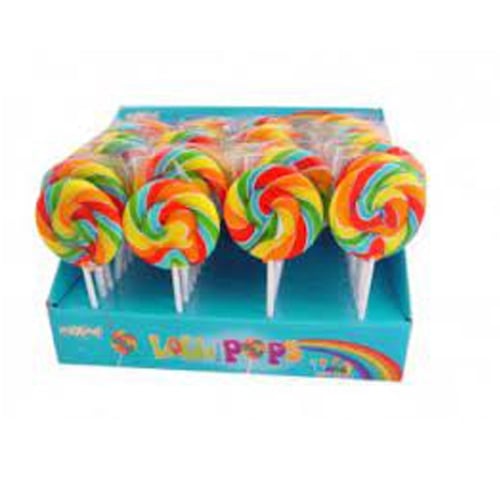 Round Lollipop 15 g – klasické kulaté lízátko s ovocnou příchutí