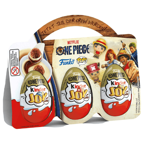 Ferrero Kinder Joy Funko One Piece 20 g 3ks