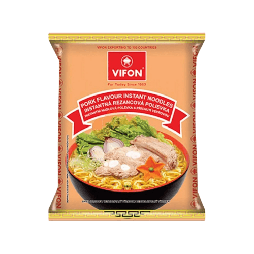 VIFON Instantní nudlová polévka s vepřovou příchutí 60g