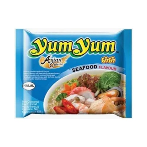 YumYum nudle s příchutí mořských plodů 70g