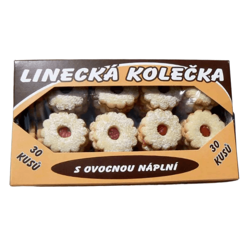 Škvrnovo Linecká Kolečka s ovocnou náplní 430g