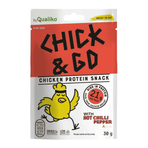 Chick & Go Susene Platky z Kureciho Masa s Chilli 30g
