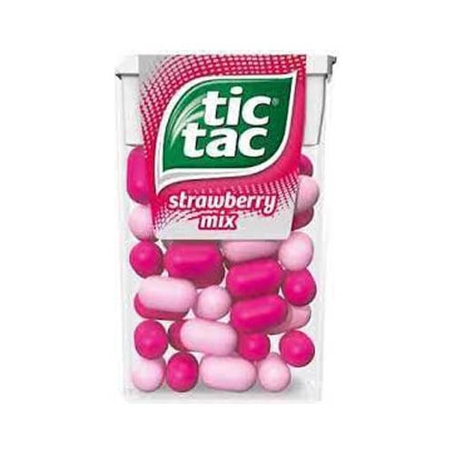Tic Tac Bonbóny strawberry mix 18g x 24