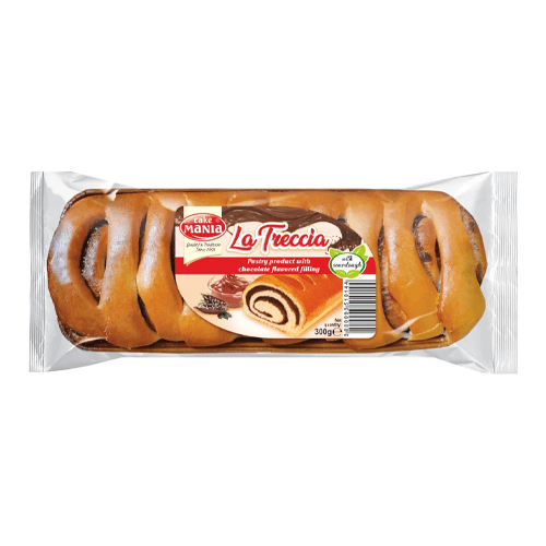 Cake Mania La Treccia s náplní Čokoláda 300g