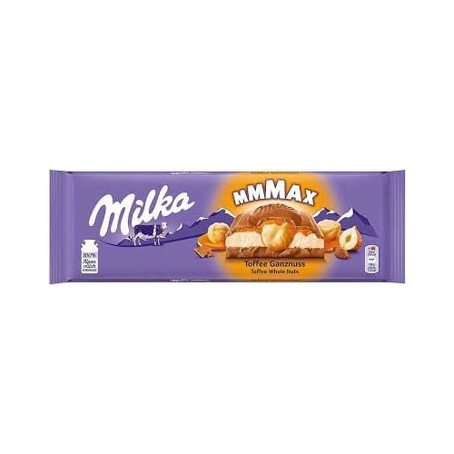 Milka Čokoláda MMMax Toffee Wholenuss 300g