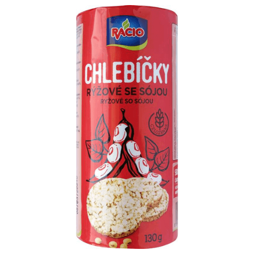 🌾 Racio Chlebíčky rýžové se sójou 130g 