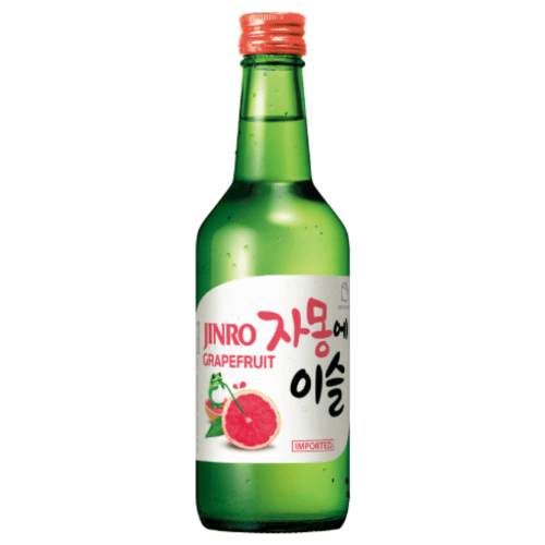 Soju Jinro Grapefruit 350ml – Korejské soju s grepovou příchutí