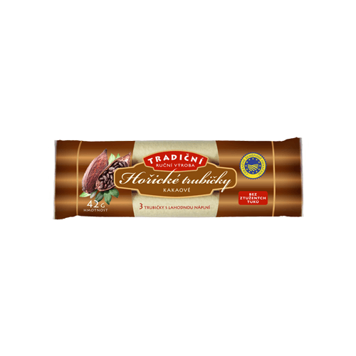 Hořické trubičky kakaové Strix Hořice 43g