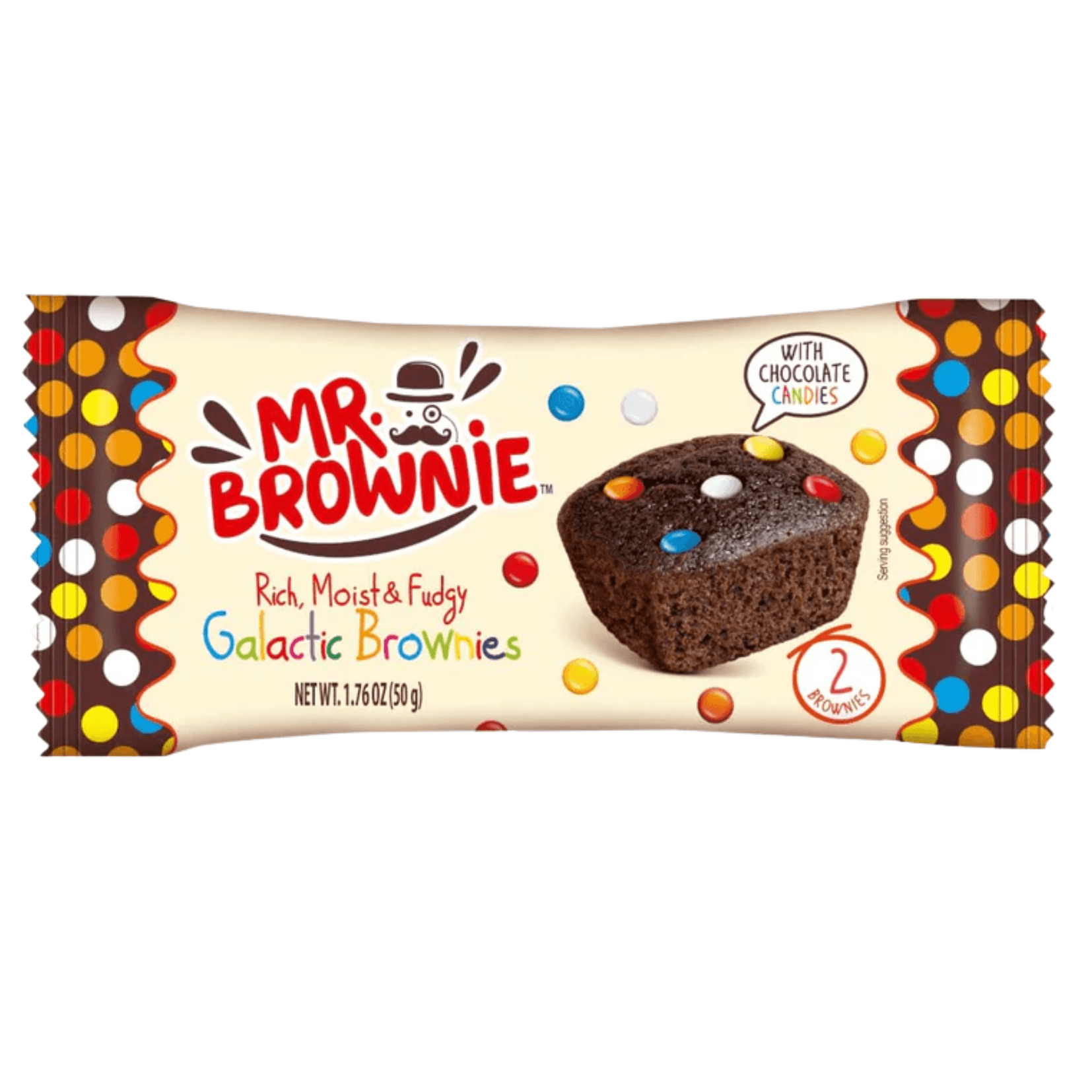 Mr. Brownie 50g Brownies s lentilkami 