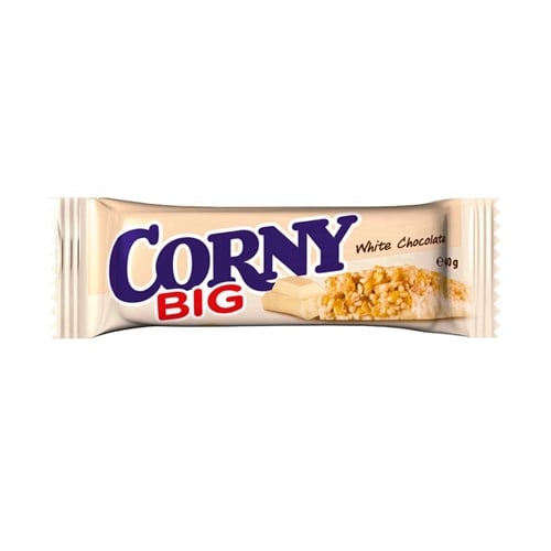 Corny Big Tyčinka white v bílé čokoládě 40g