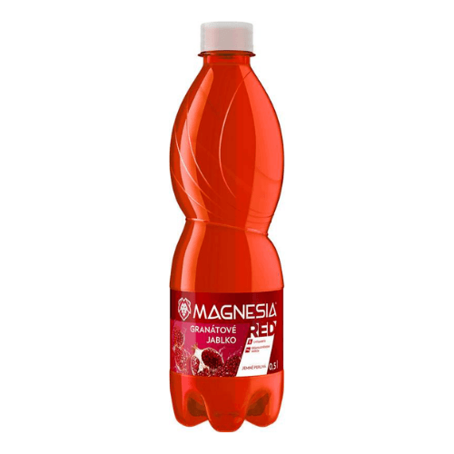 Magnesia Red Minerální voda granátové jablko jemně perlivá 500ml