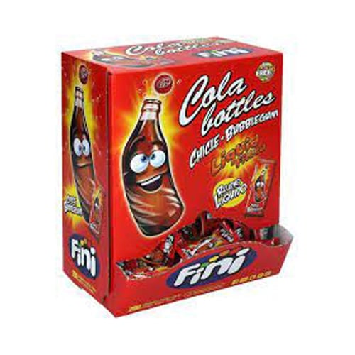Fini Cola Bottles Bubble Gum 5gx200ks