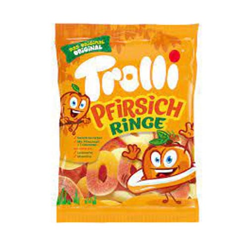 Trolli Pfirsich Ringe želé bonbony 200g