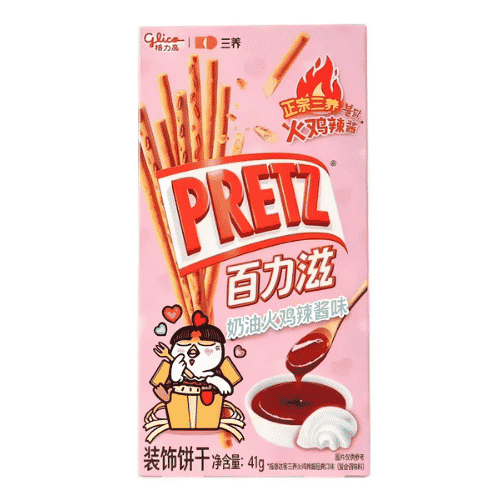 Glico Pretz Samyang Creamy Hot Chicken 41g
