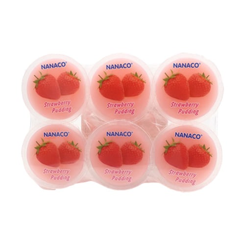Nanaco Strawberry Pudding  480g