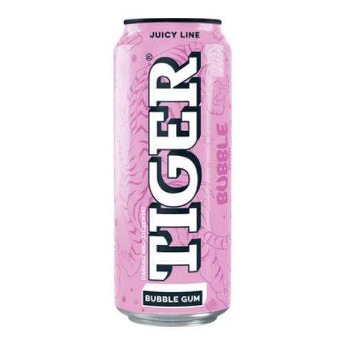 Tiger Energetický nápoj 500ml bubble gum
