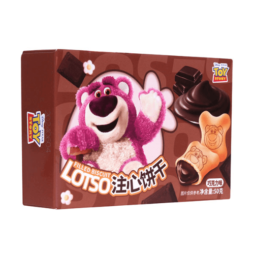 Binqi Disney Chocolate Filled Biscuit Lotso 50g