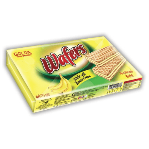 Golda Wafers Banana 175g