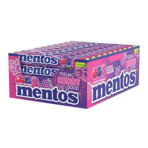 Mentos Berry Good žvýkací bonbóny 37.5g