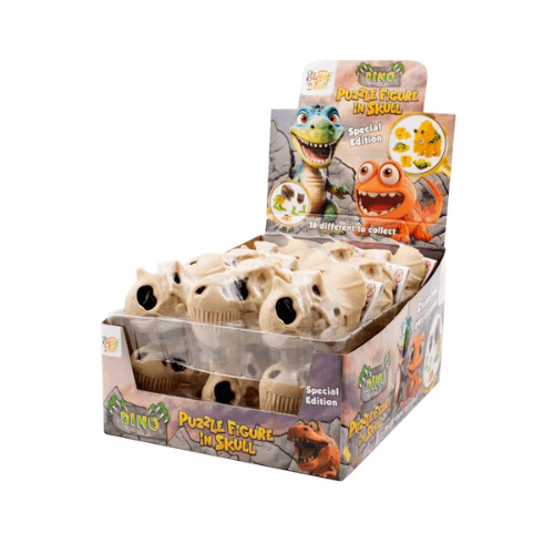 Dino Puzzle Figure in Skull – 18 ks
