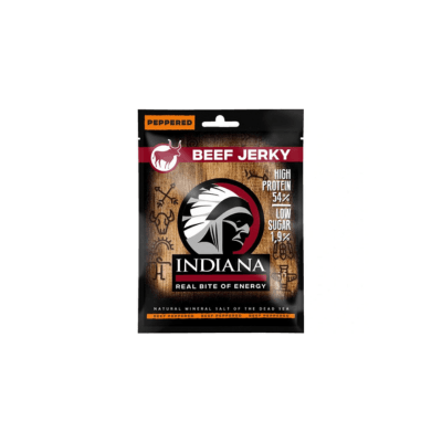 Indiana Jerky Beef Peppered 25g x 15