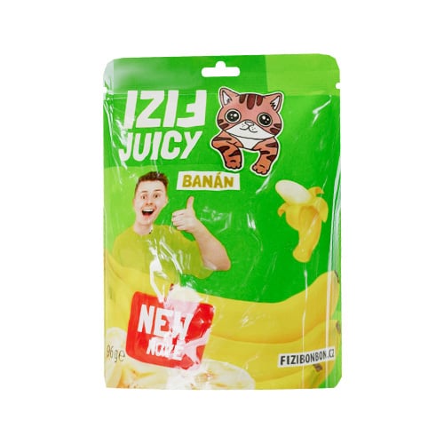 Fizi juicy Želé bonbon s banánovou příchutí 96g