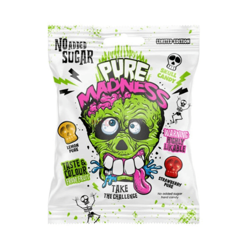 Argo Sour Madness Bily Pure Extra Kysele Bonbony 60g