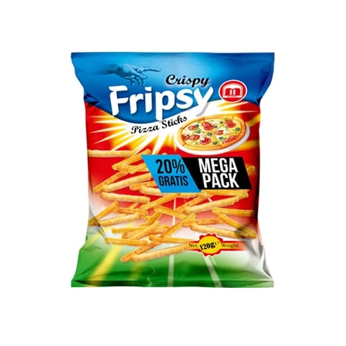 Fripsy Sticks Pizza Mega Pack 120g 