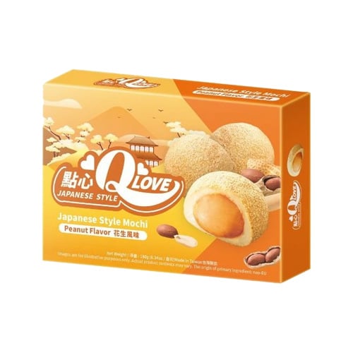 QLove Peanut Traditional Mochi 180g