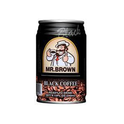 Mr.Brown Ledová káva Black 240ml plech