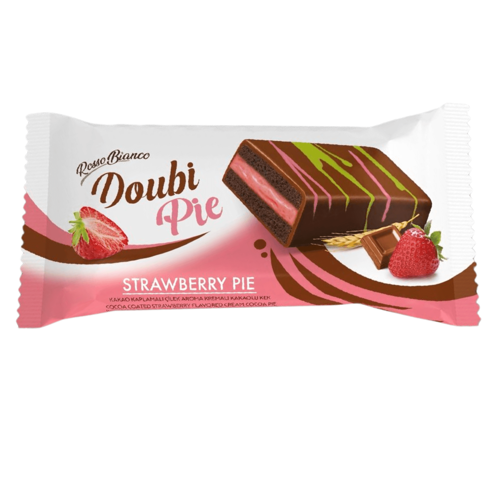 Rosso Bianco Doubi Pie Jahoda 40g 